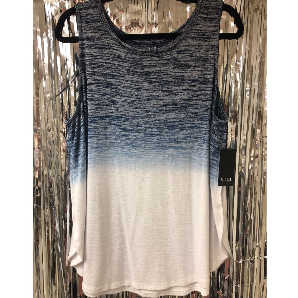 *NWT* a.n.a. | Scoop Hem Gradient Tank